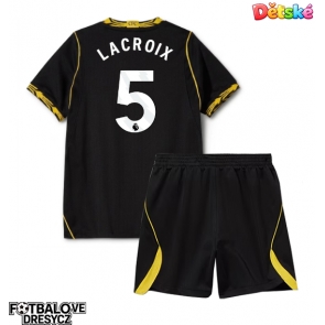 Chelsea Maxence Lacroix #5 Dětské Venkovní dres komplet 2026-27 Krátký Rukáv (+ trenýrky)